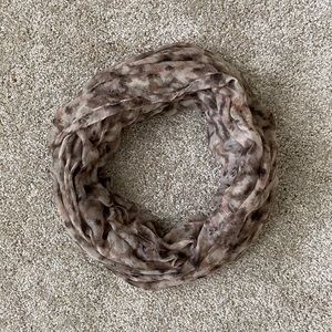 Shades of Brown Infinity Scarf